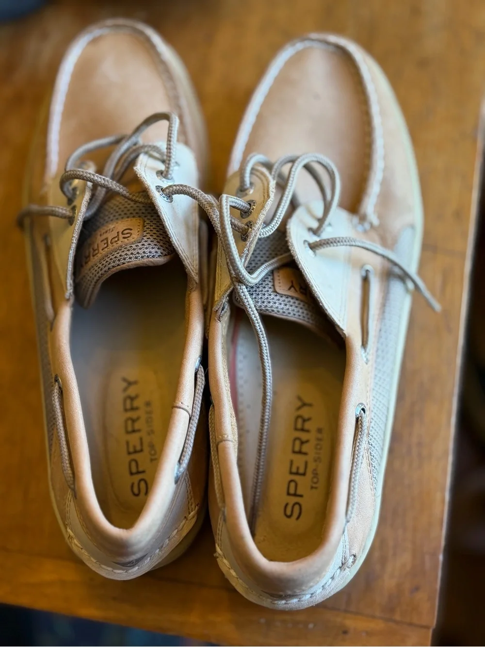 Sperry light tan